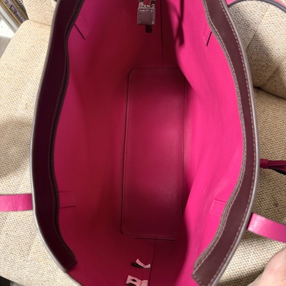 Kate Spade Lawton Way Rose Tote "Deep Plum" - Picture 3 of 5